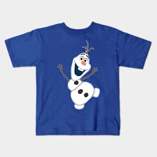 Happy Snowman Kids T-Shirt